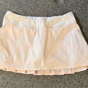 Lululemon Light Pink Tennis Skort